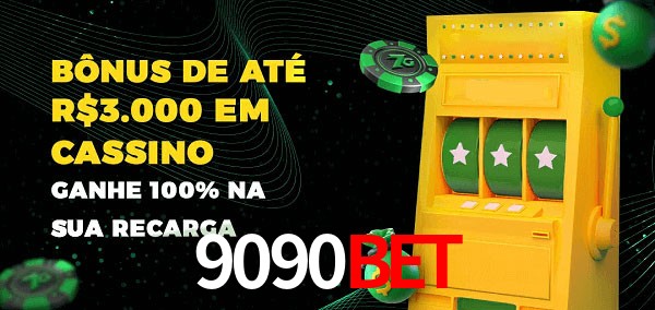 9090BET melhor bônus de depósito